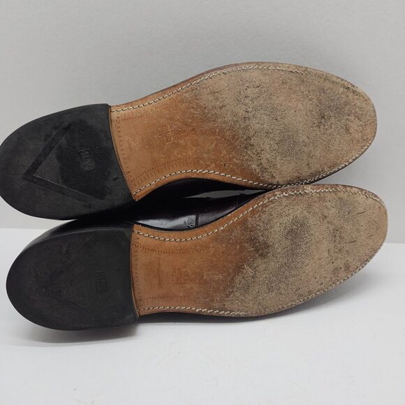 Allen Edmonds Newport Leather Tassel Loafers Brown Dress Shoes Size 11.5 B - Picture 8 of 8